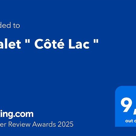 Chalet " Cote Lac " Castets Exterior photo